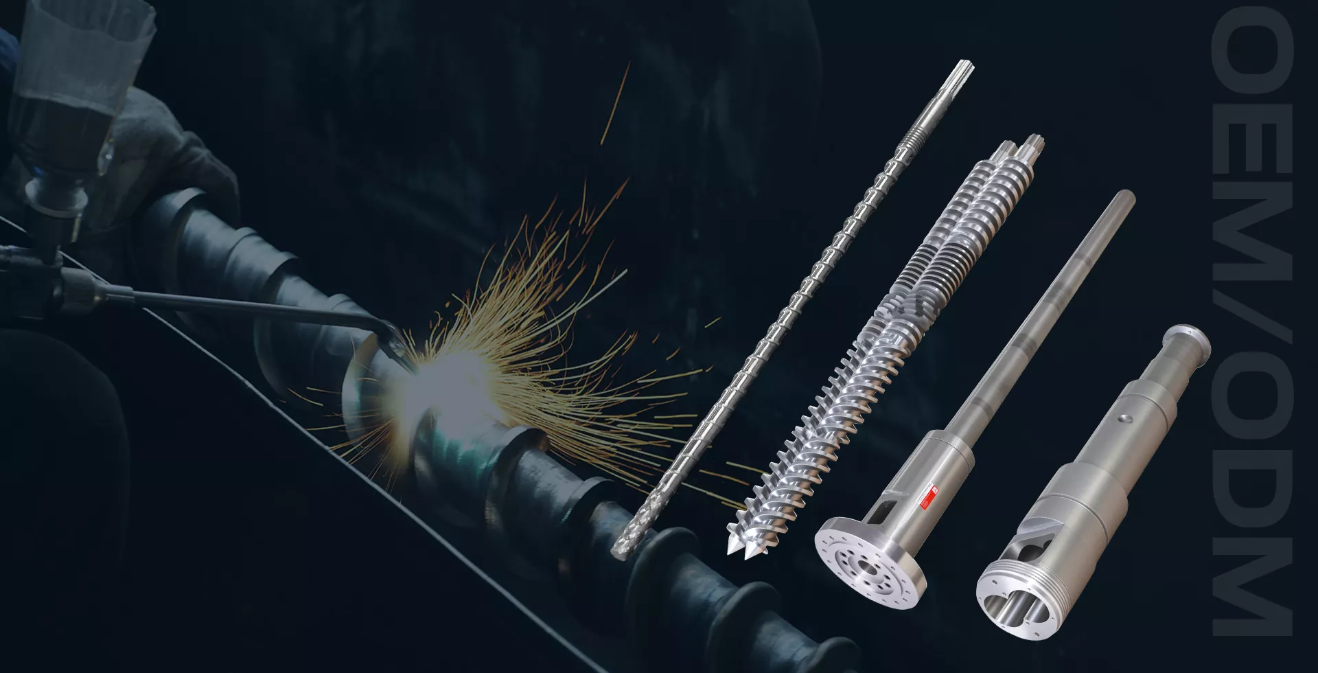 Pabrika ng Conical Twin Screw Barrel