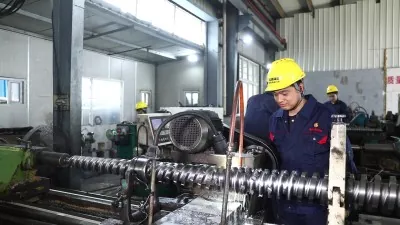 PVC Sheet Conical Twin Screw Barrel